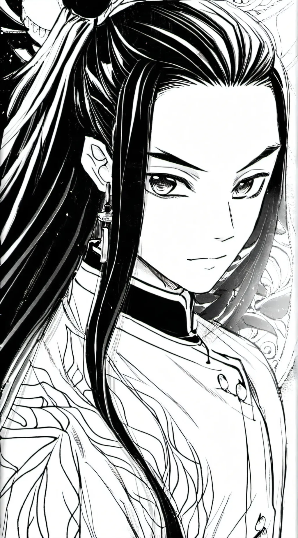 ai character: Demon slayer… background