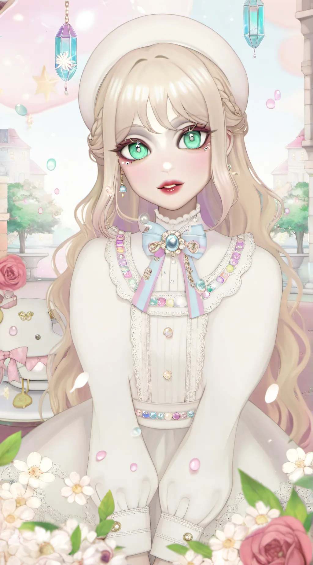 ai character: LOVE FIGHT background