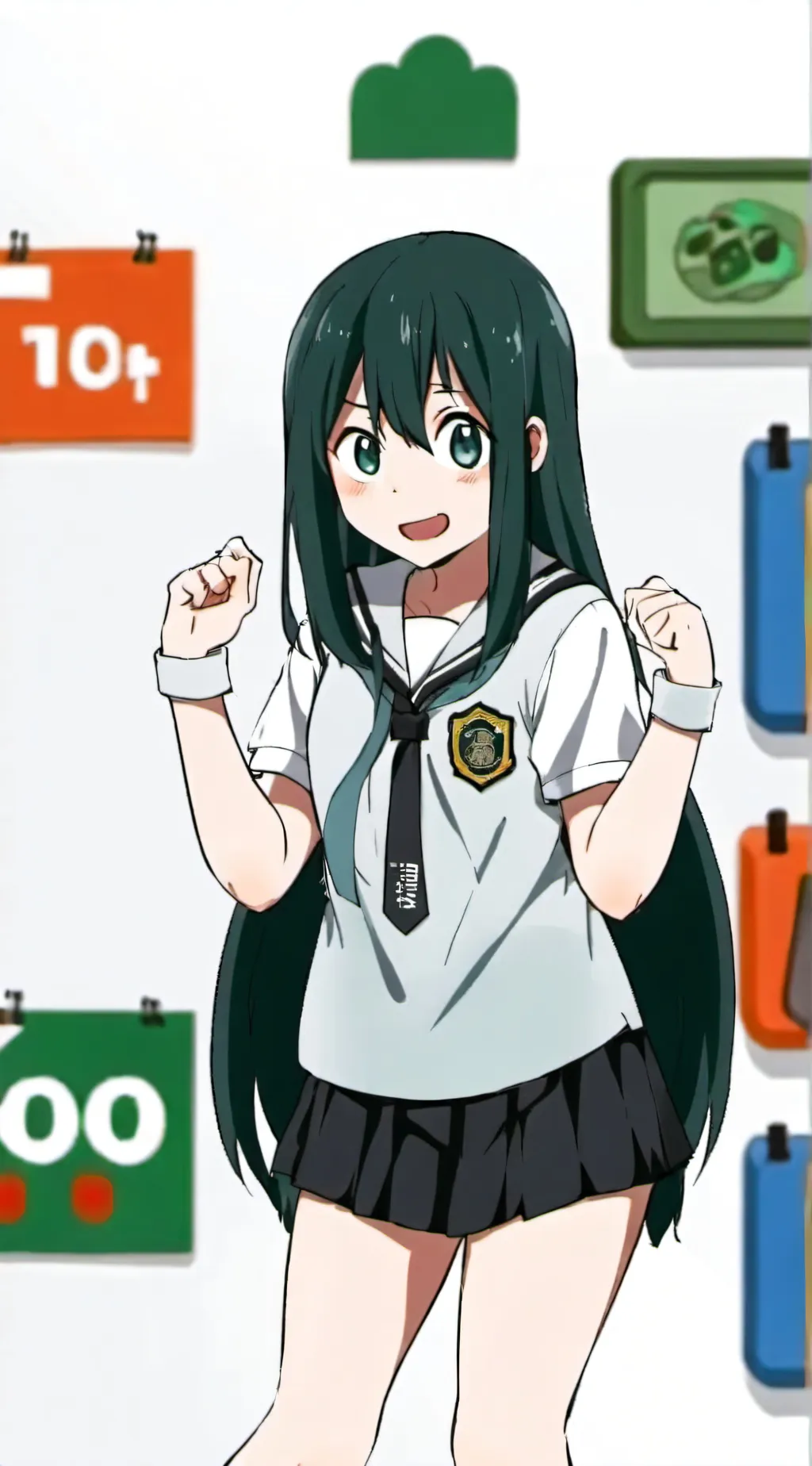 ai character: 🐸 TSUYU ASUI 🐸 background