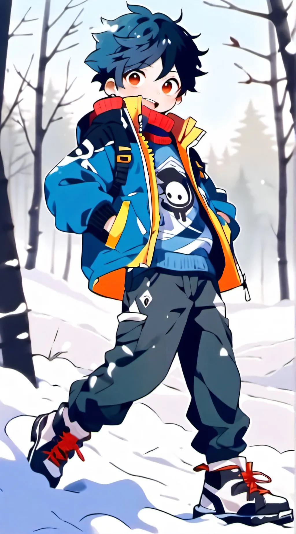ai character: leon(leo) background