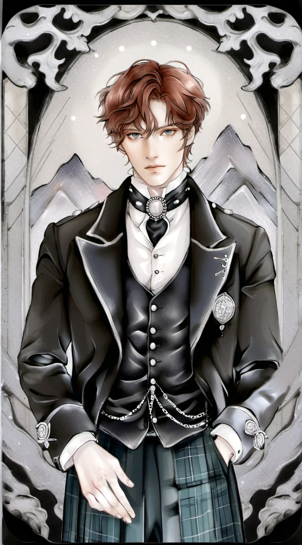 ai character: Archie MacDougal background