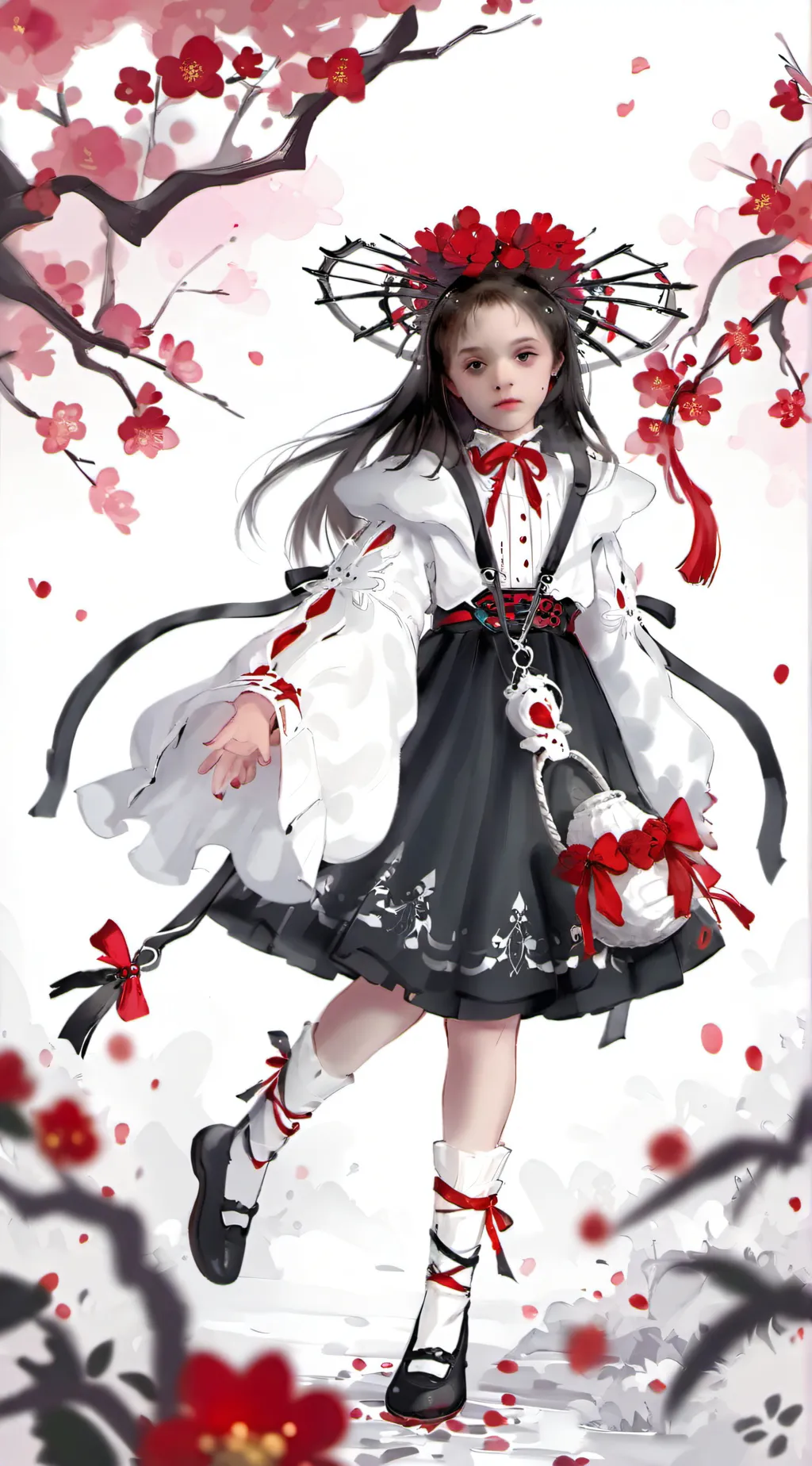 ai character: Evil qUEEN  background