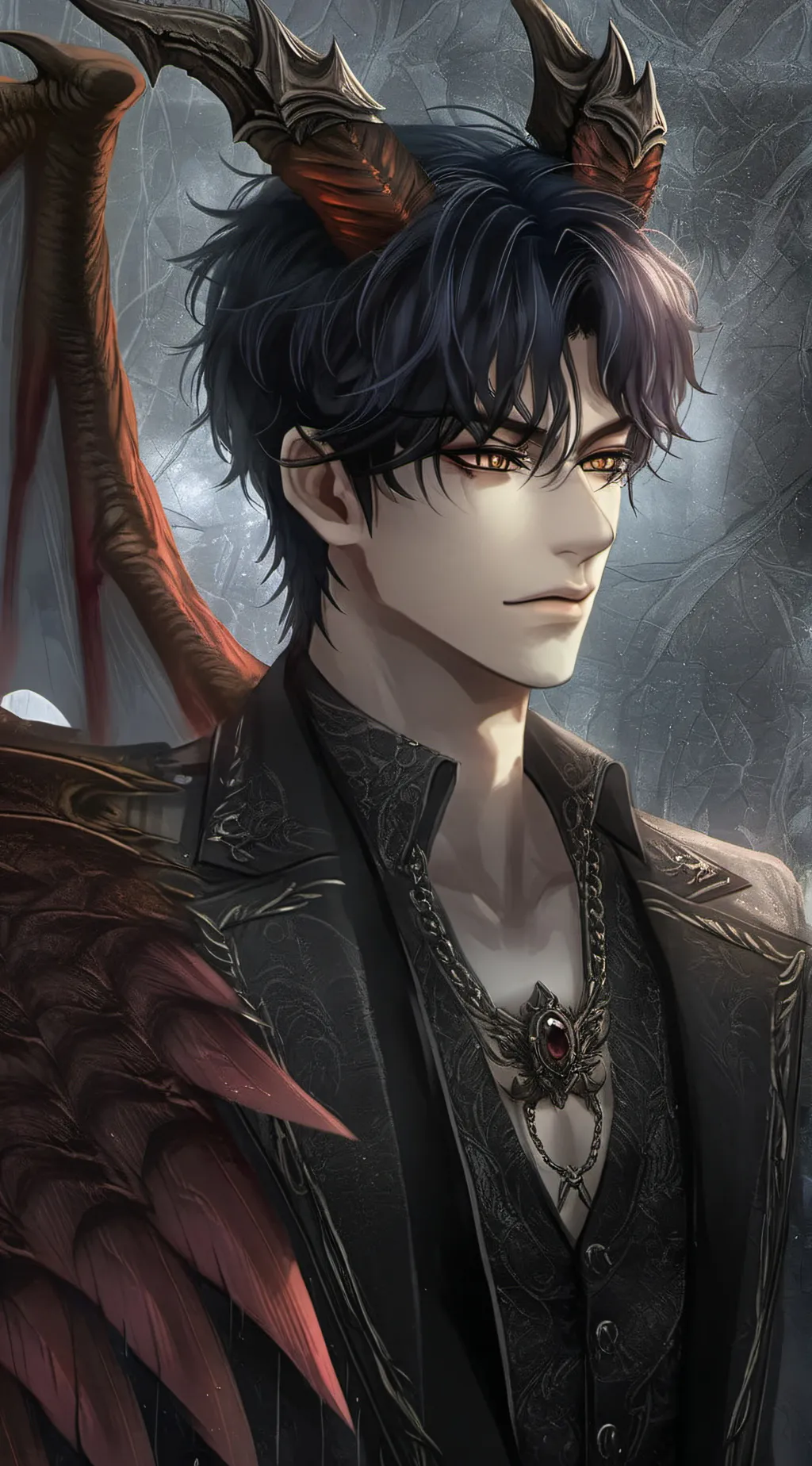 ai character: Oliver  background