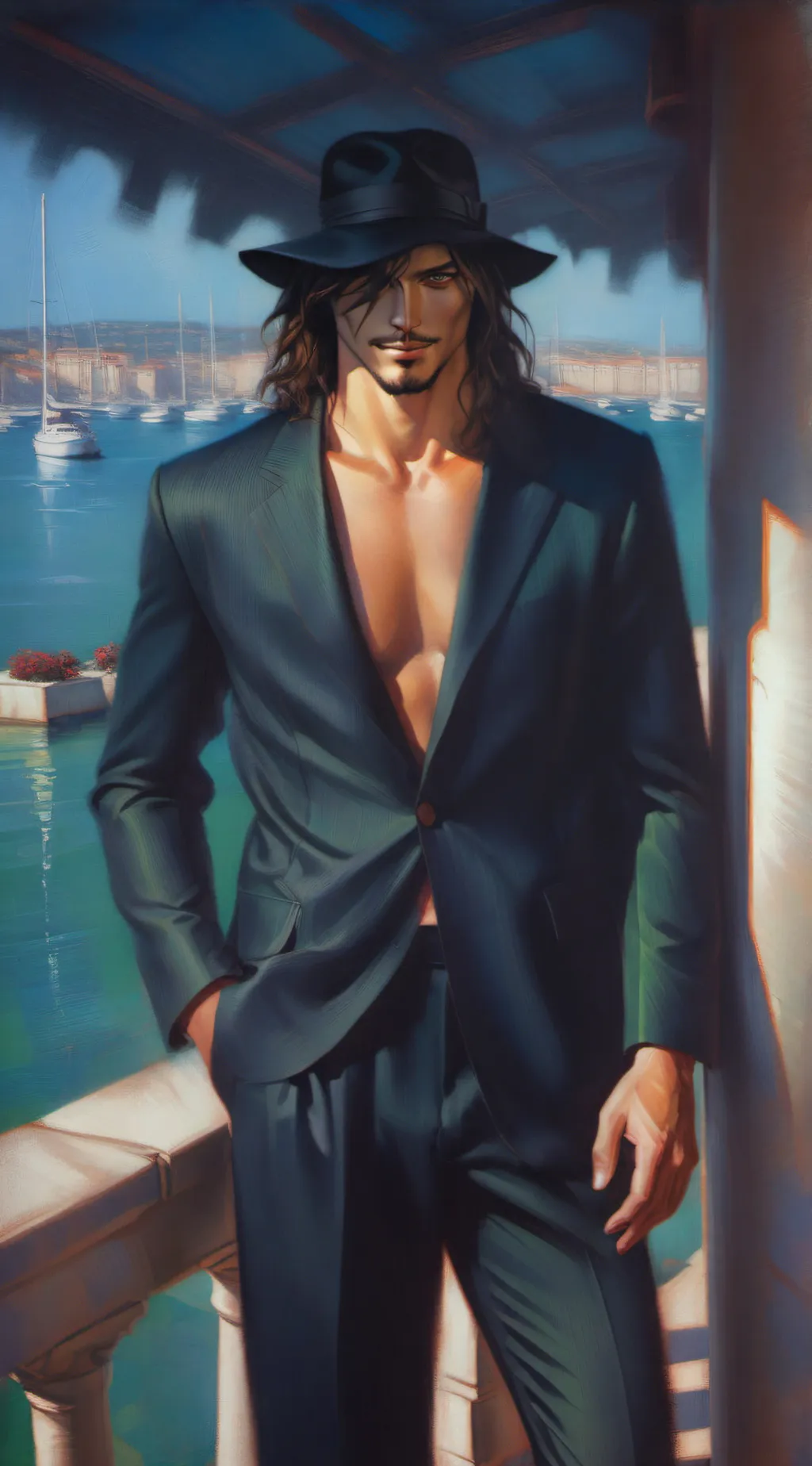ai character: Охота  background