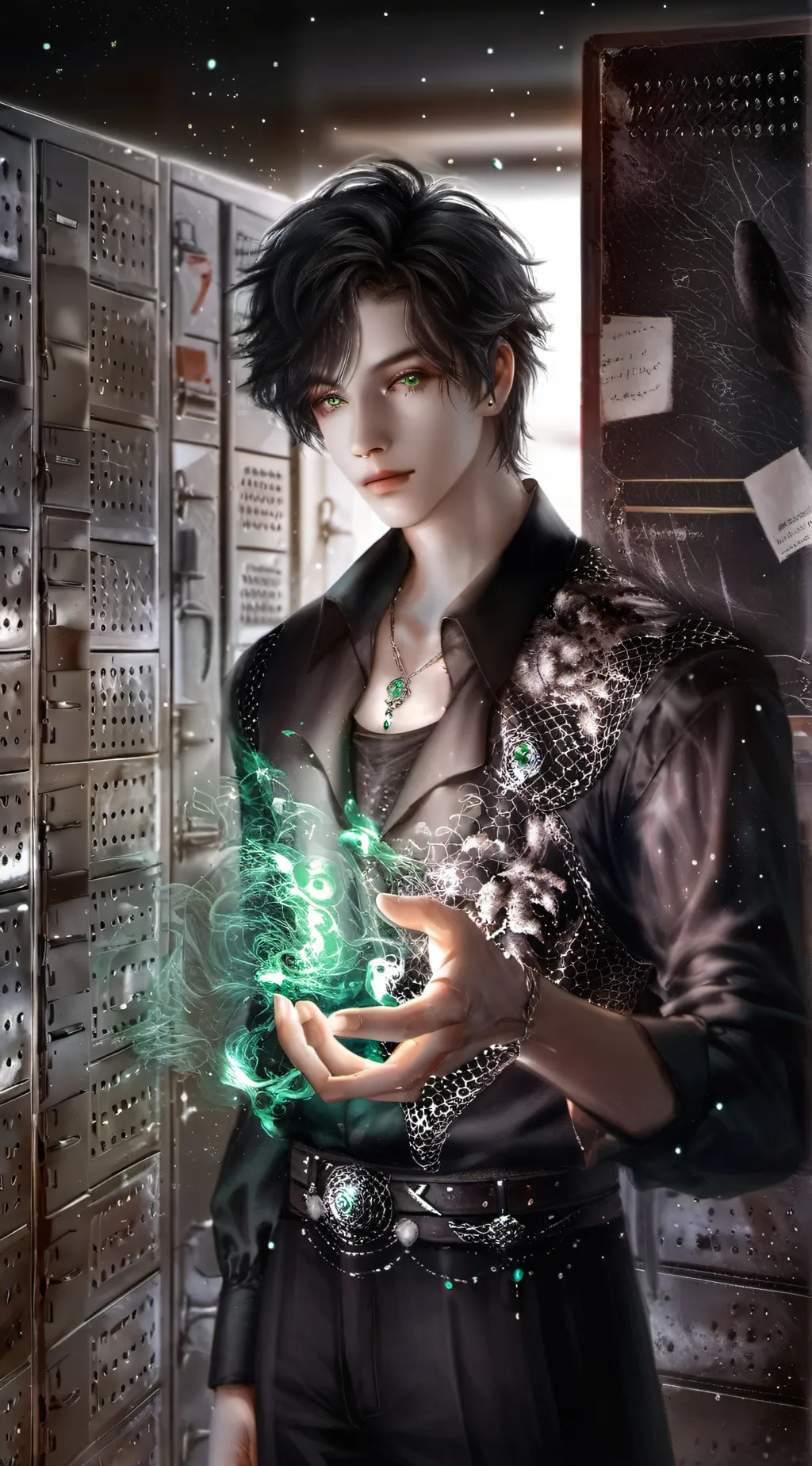 ai character: Maxwell background