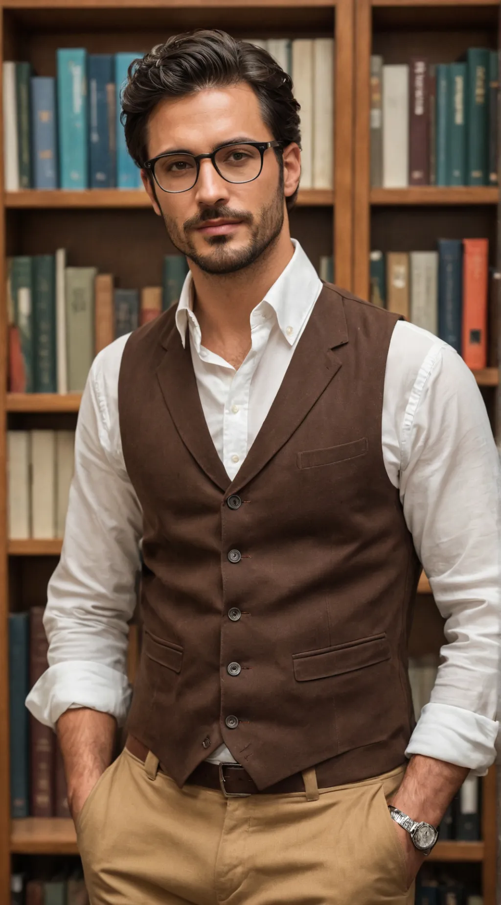 ai character: Sebastian Kingsley background