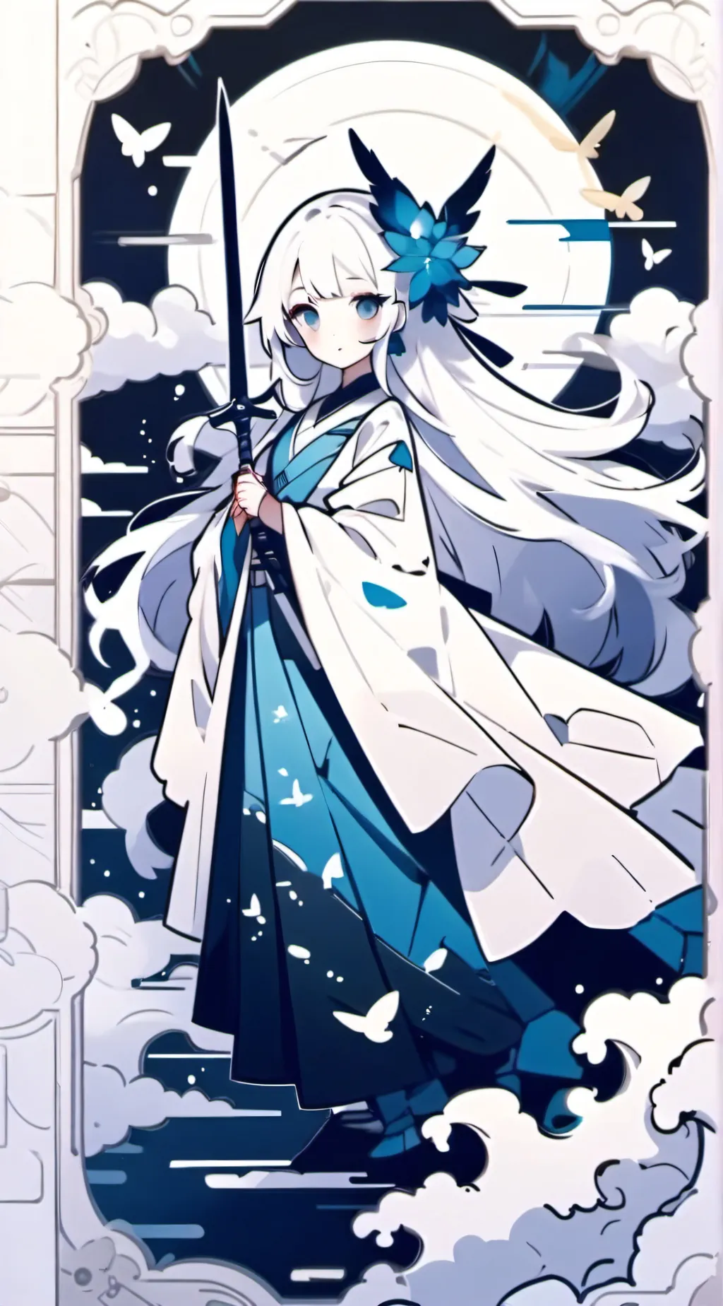 ai character: Demon slayer background