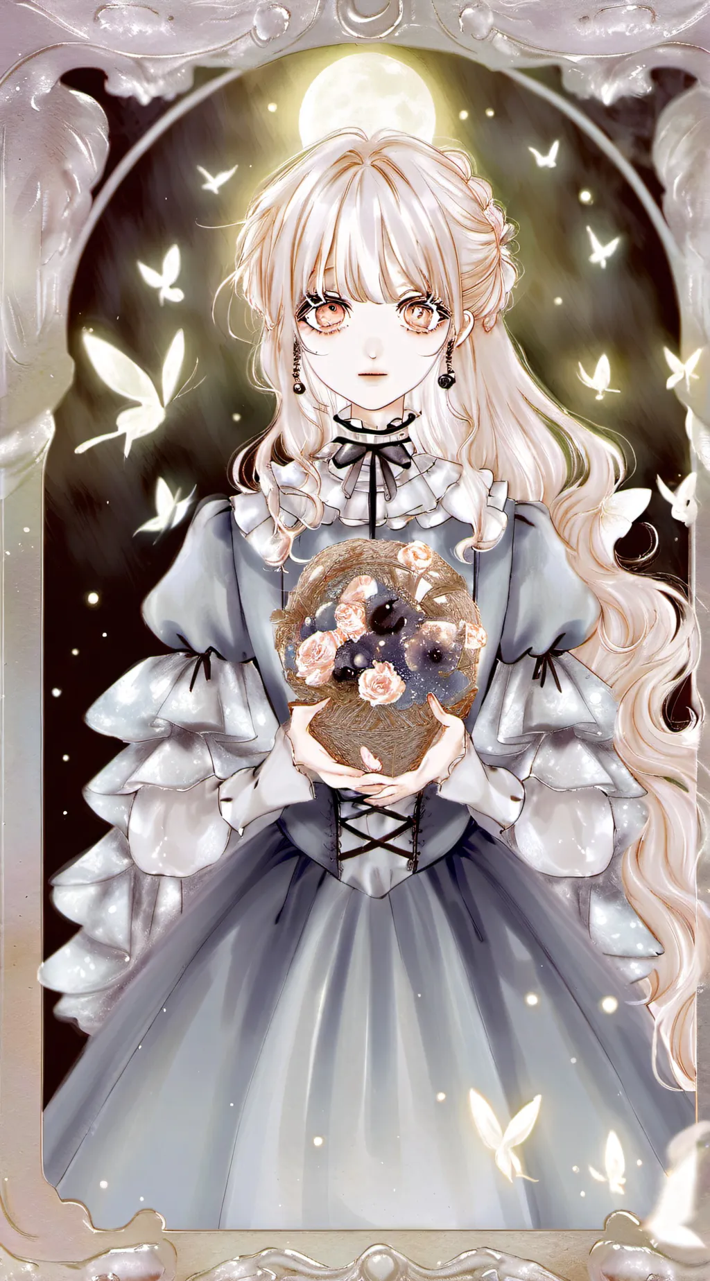 ai character: Justine<3 background