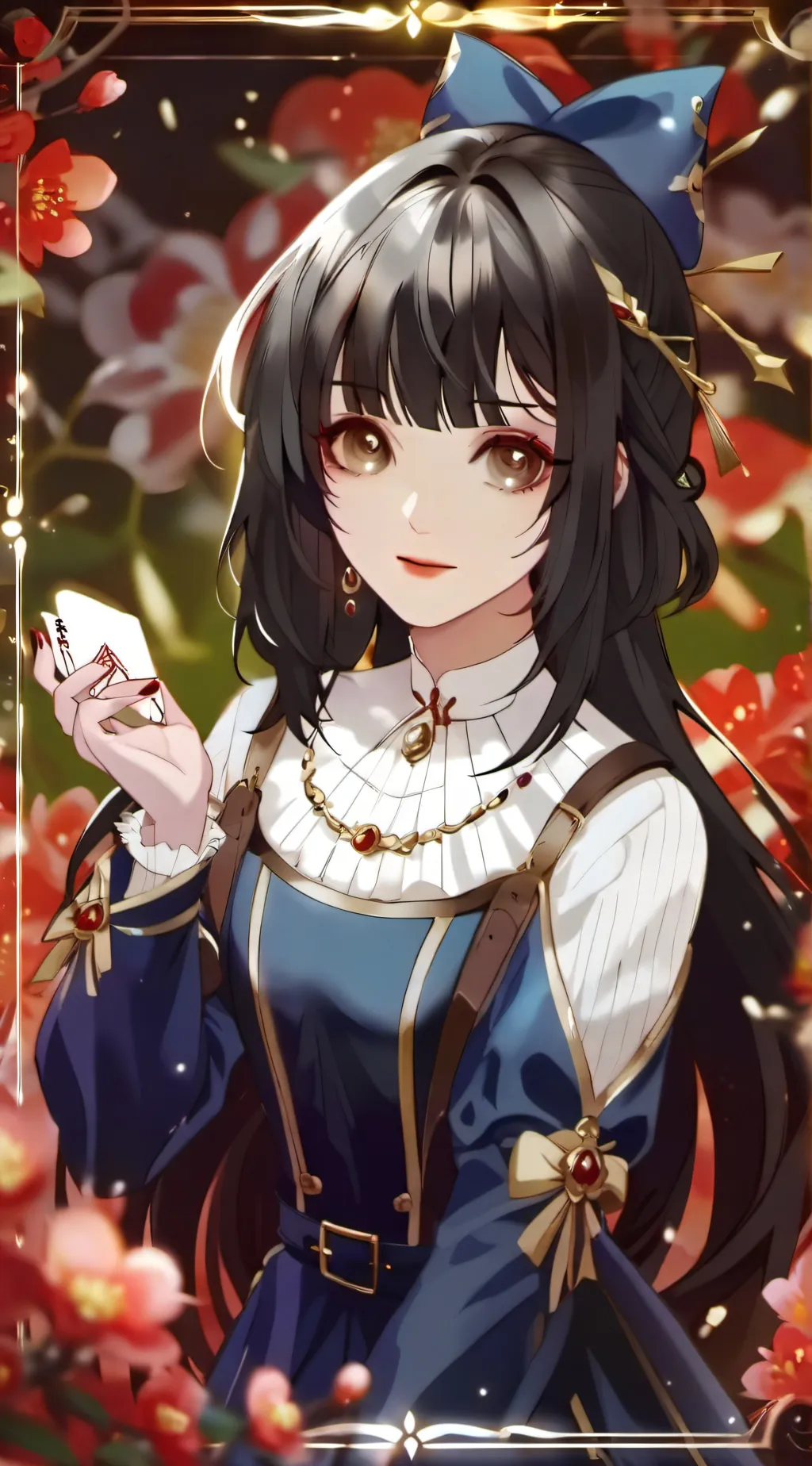 ai character: ￼ Mira background