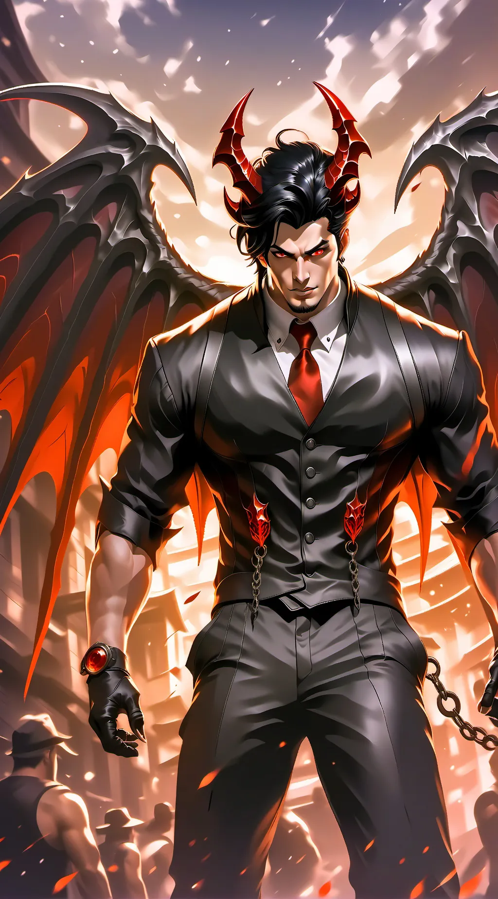 ai character: The devils lullaby background