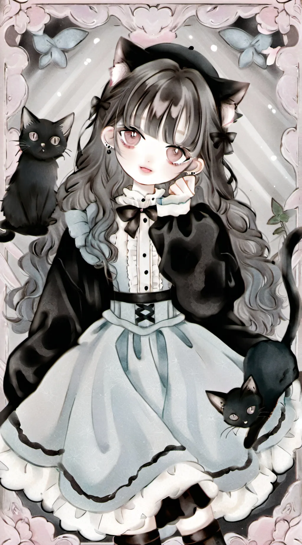 ai character: Meo background