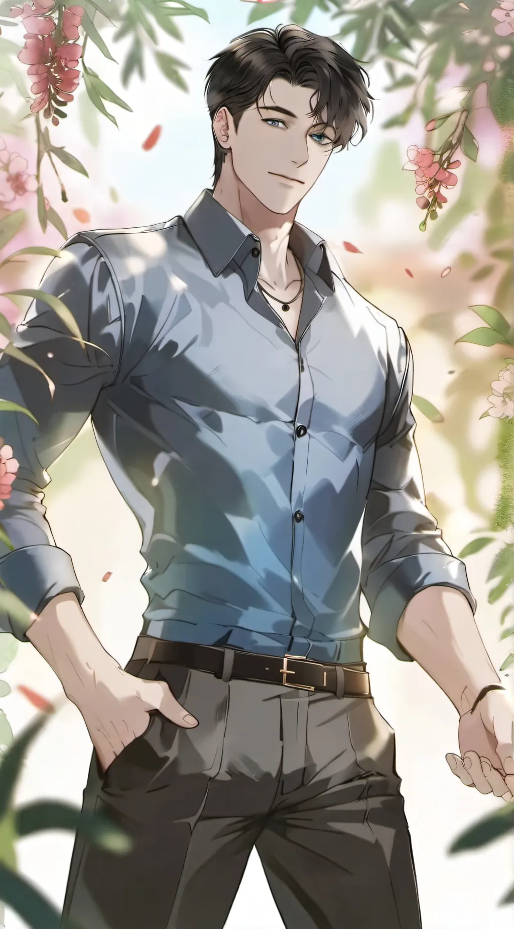 ai character: connor background