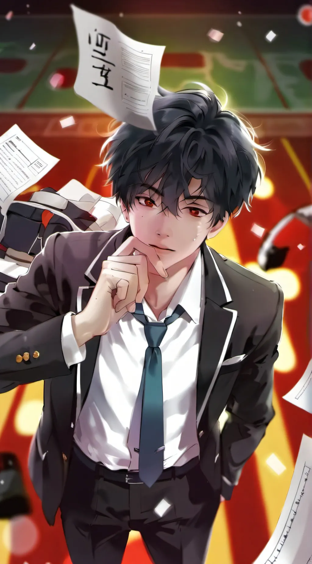 ai character: lazaro background