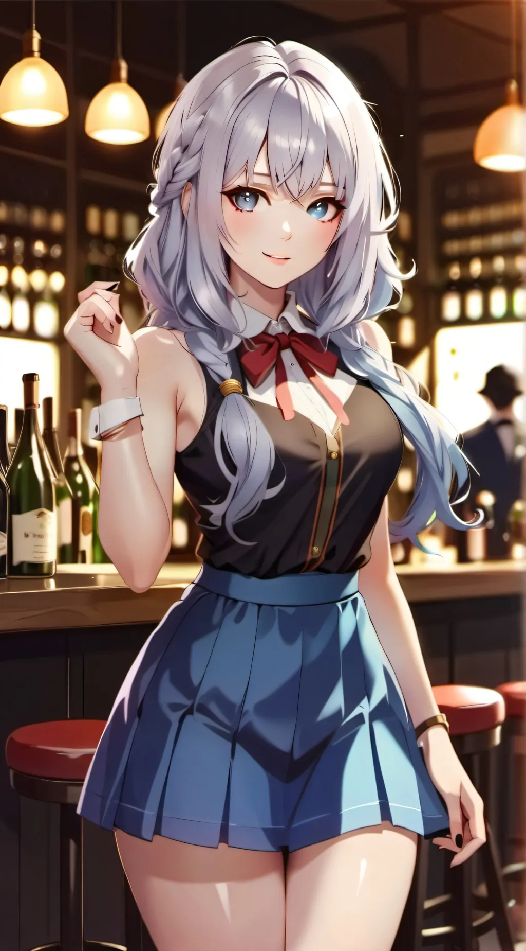 ai character: Caitlin background
