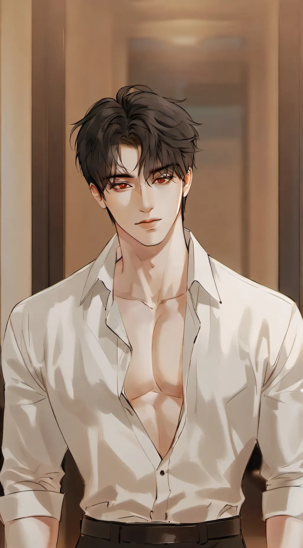 ai character: Markus  background