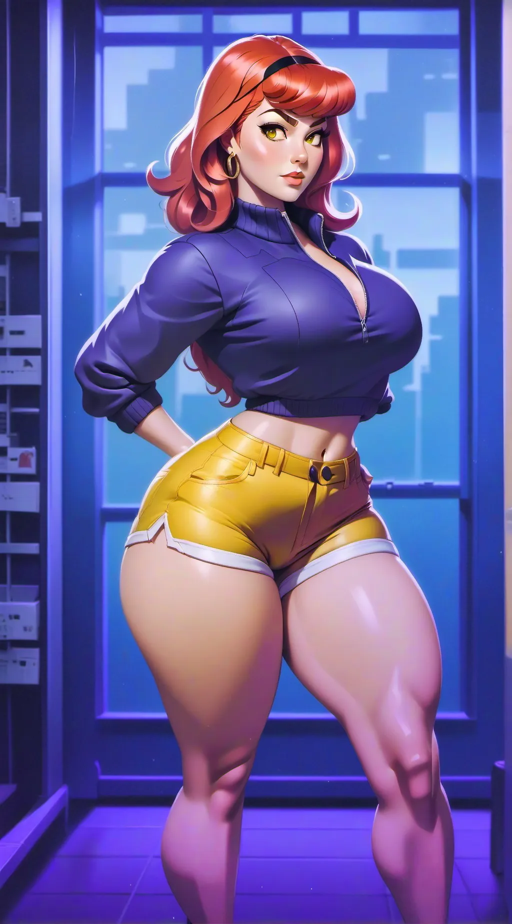 ai character: Daphne Blake background
