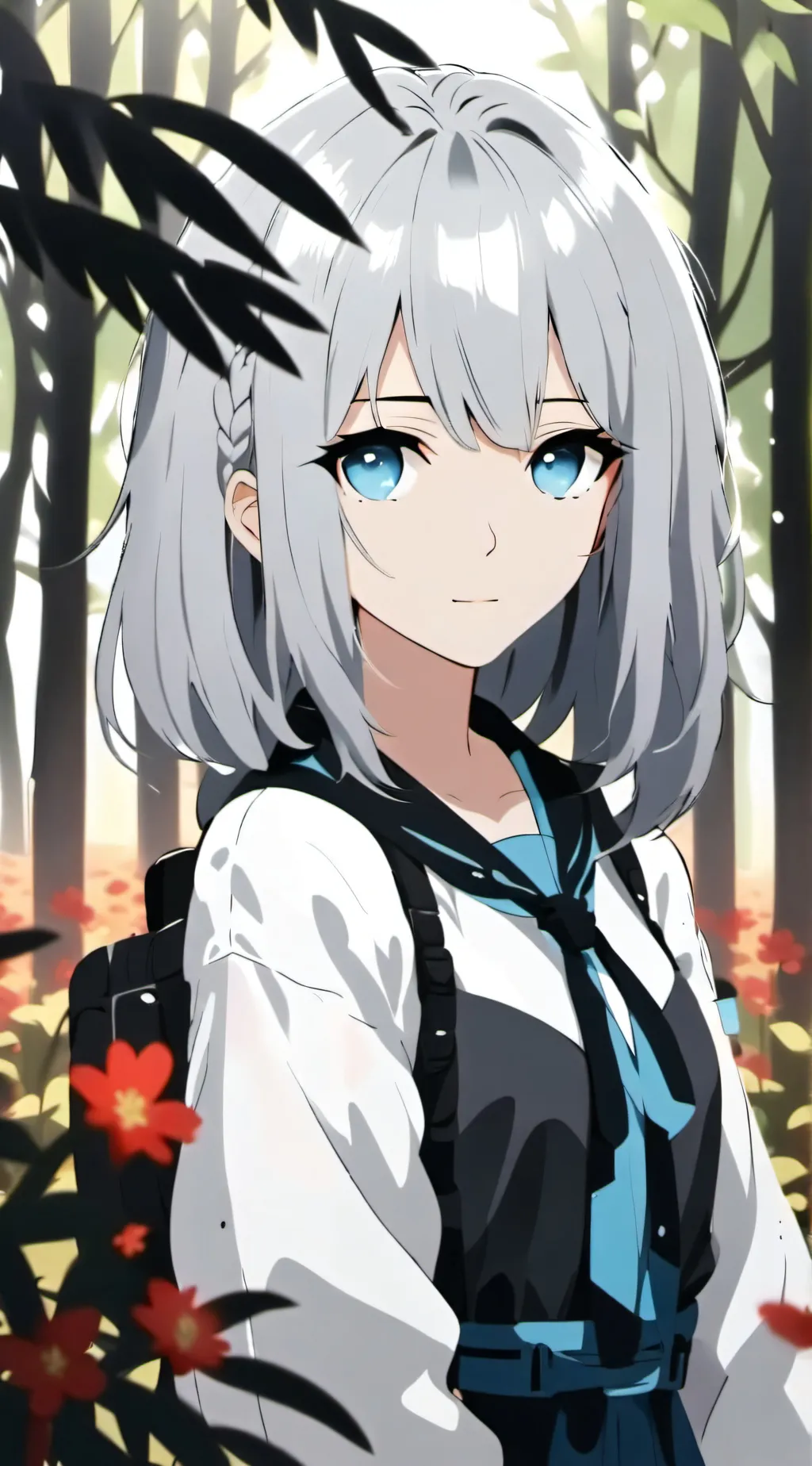 ai character: New student :3 background