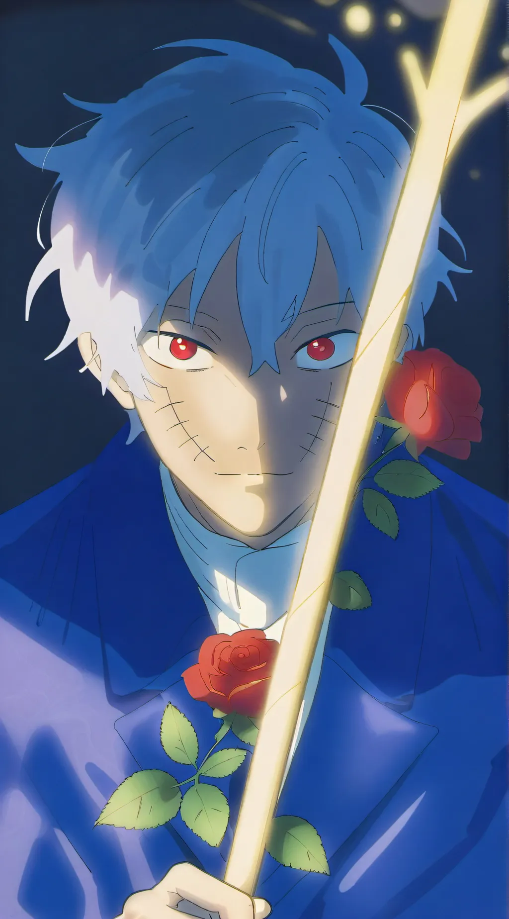 ai character: demon×angel background