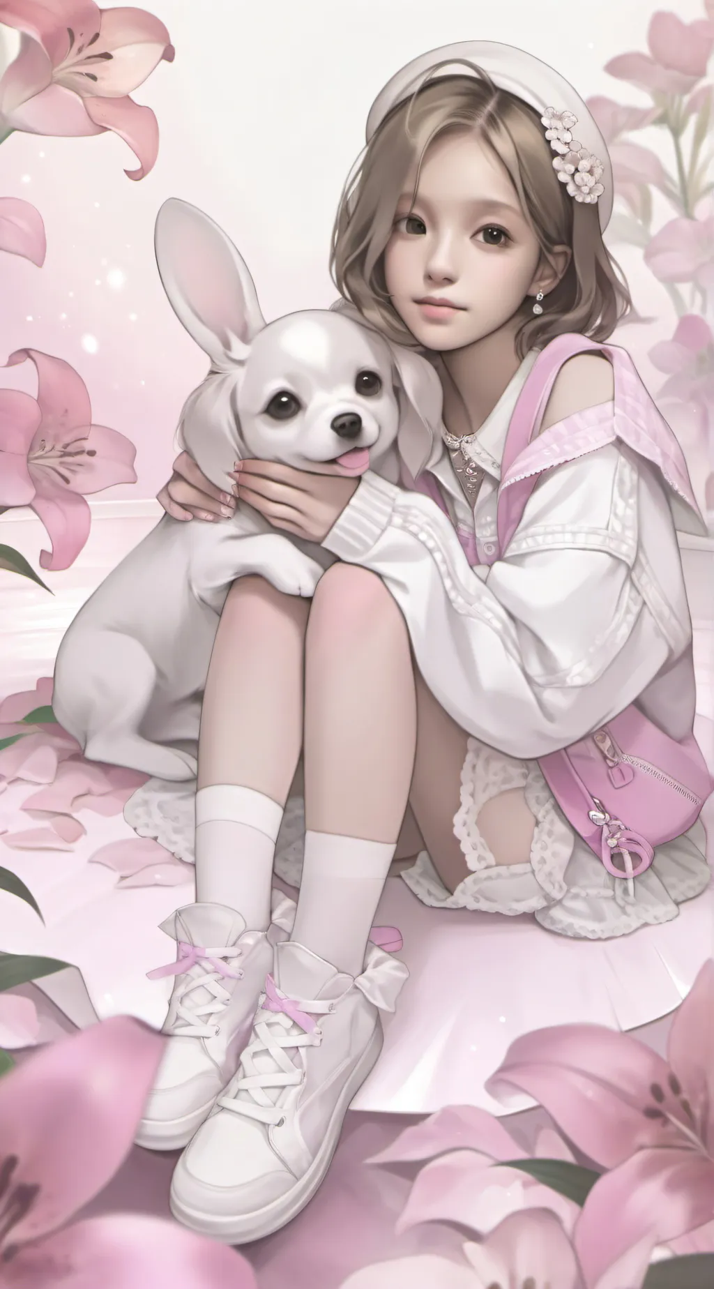 ai character: lily background