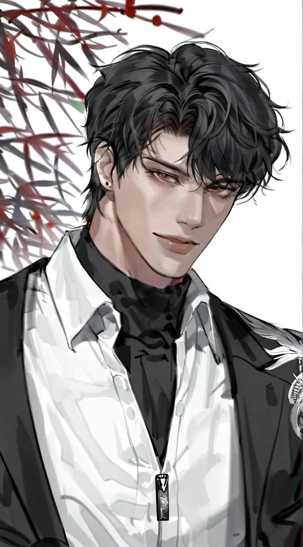 ai character: Malcolm Lightford background