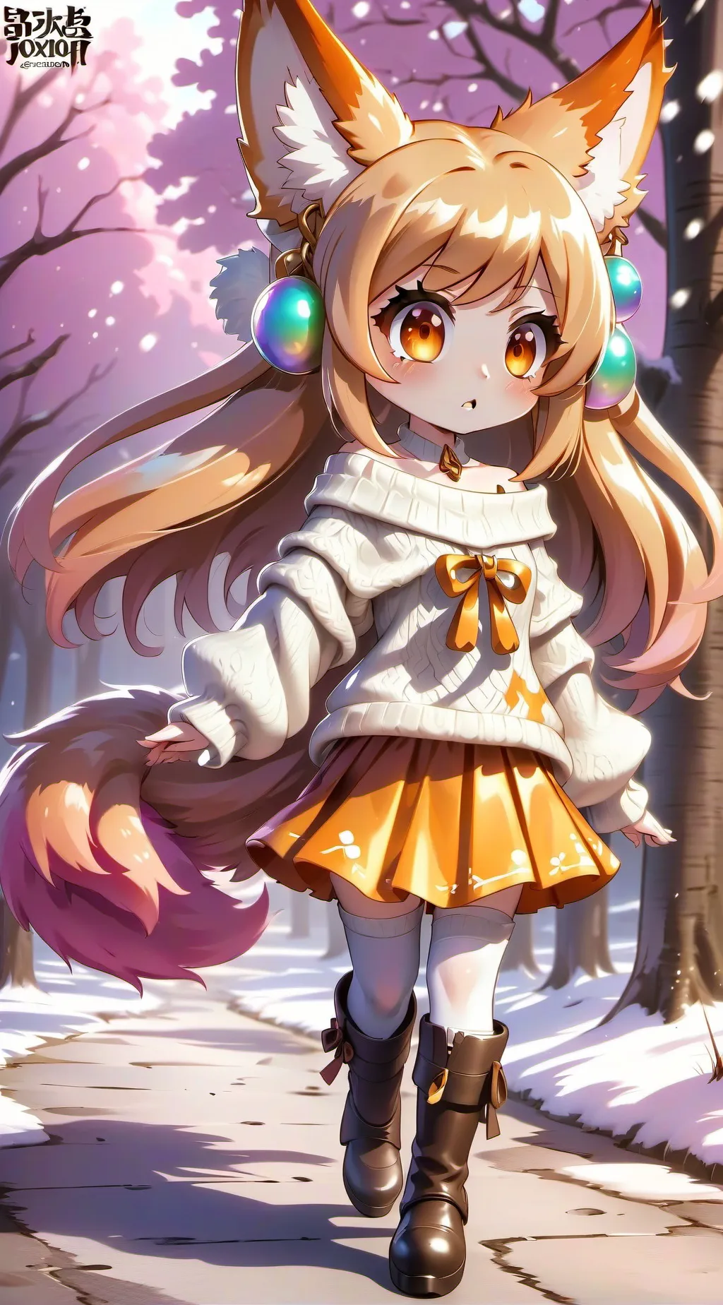 ai character: Kit Sune background