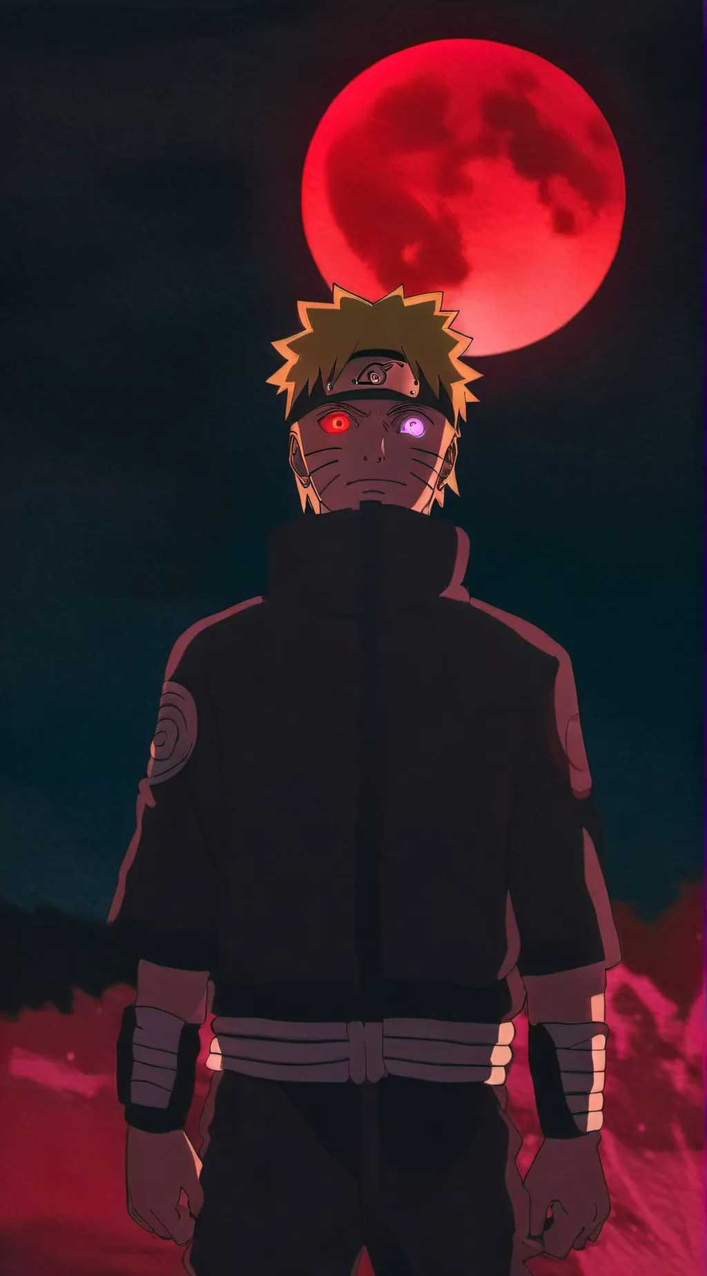 ai character: Naruto  background