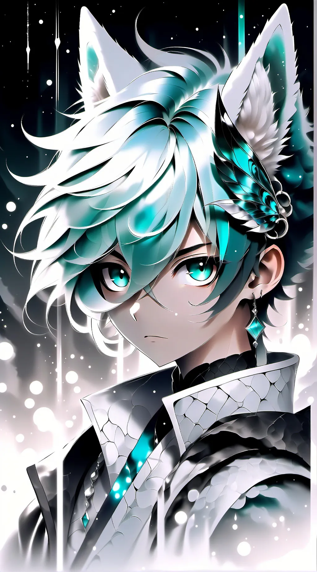 ai character: Deku background