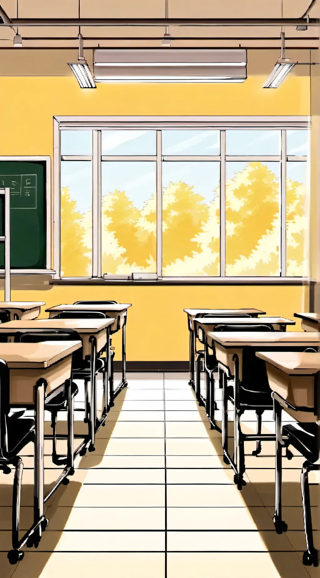 ai character: New student background