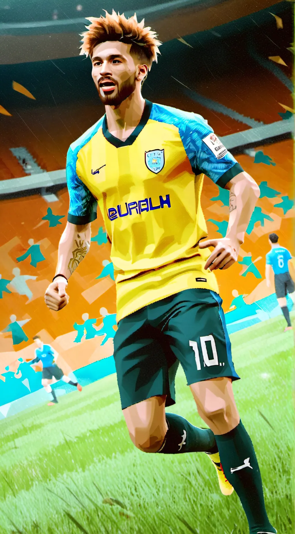 ai character: Soccer/footballer background