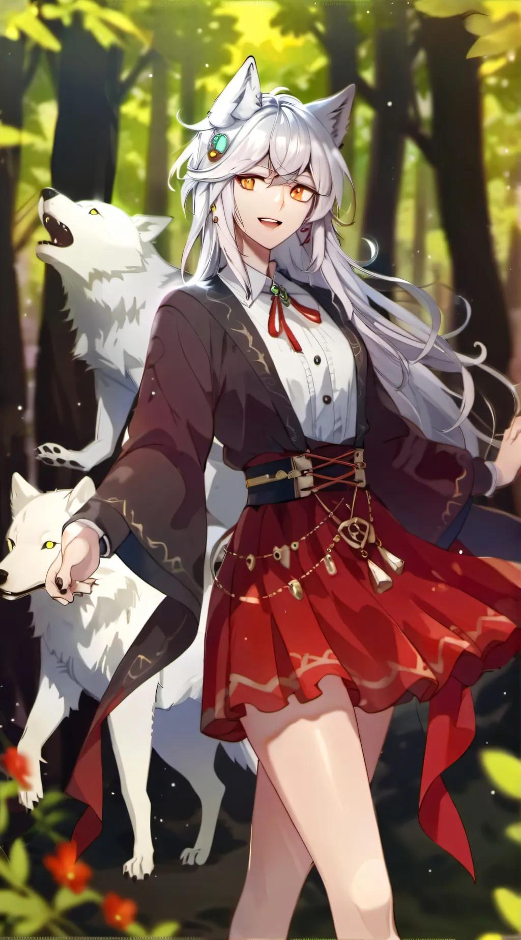 ai character: Sarah background