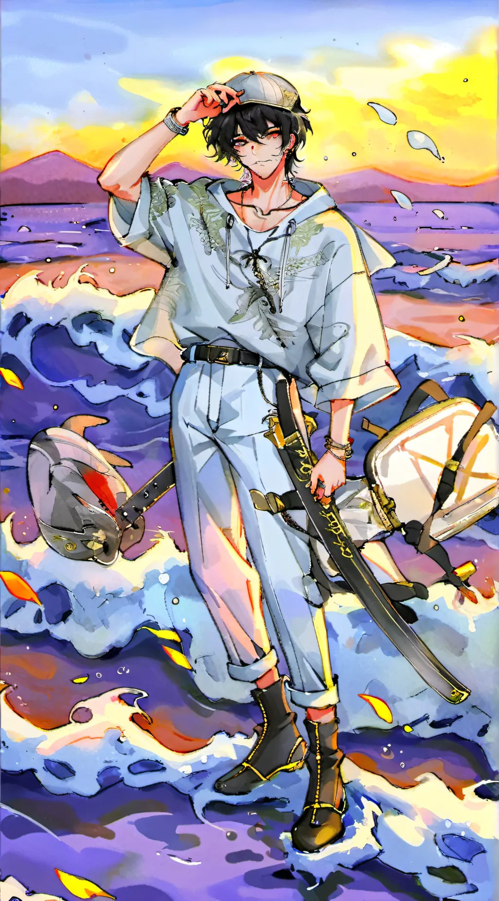 ai character: Alex background