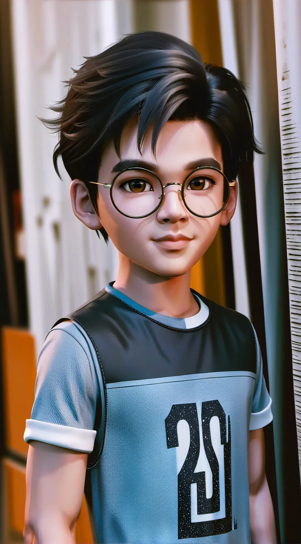 ai character: Me background