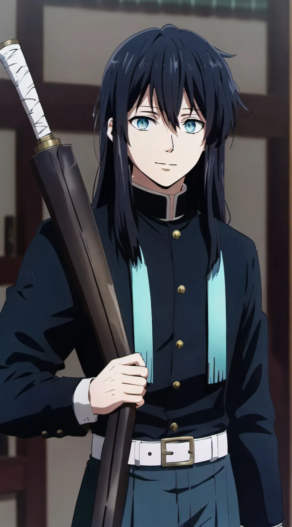 ai character: muichiro background