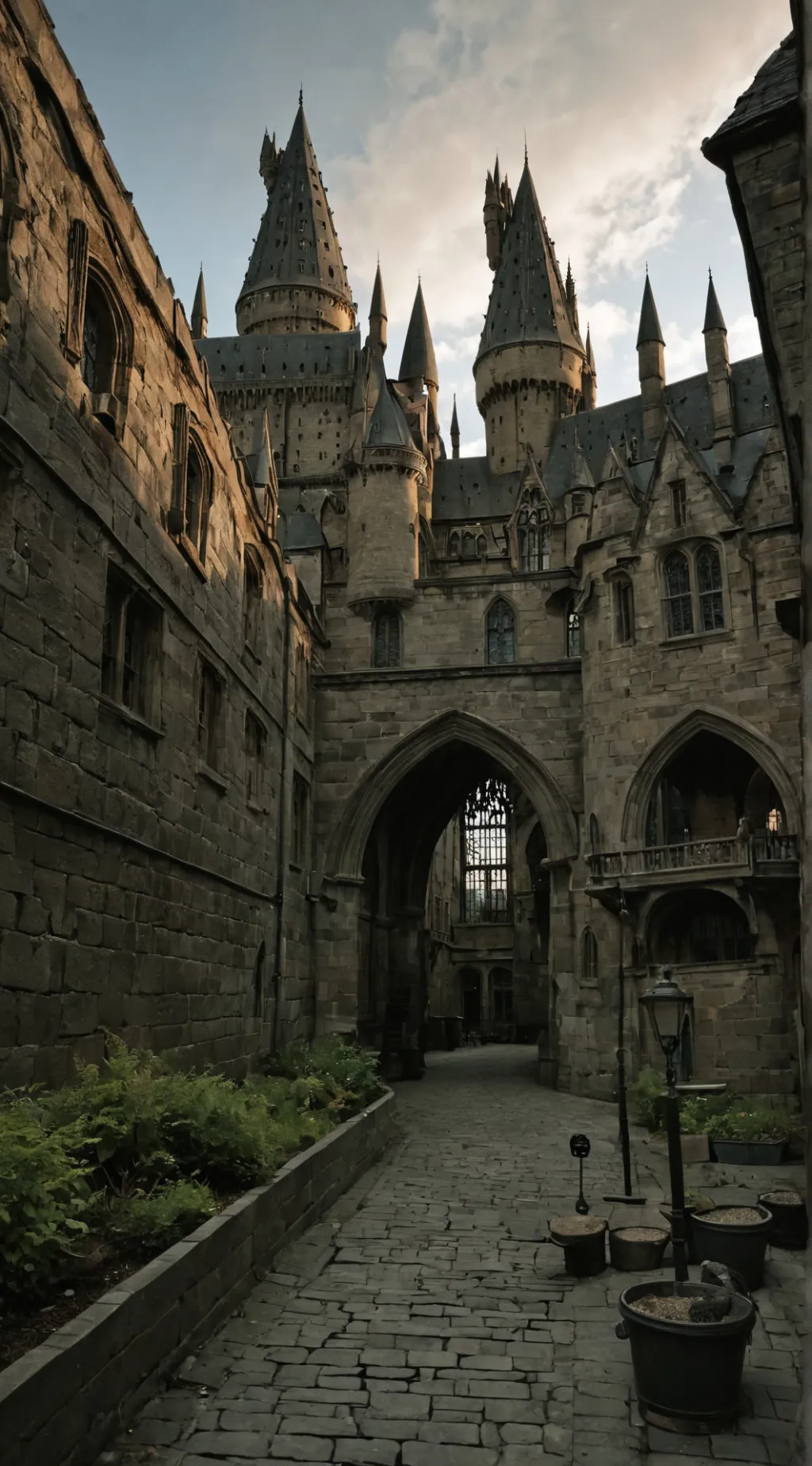 ai character: hogwarts  background