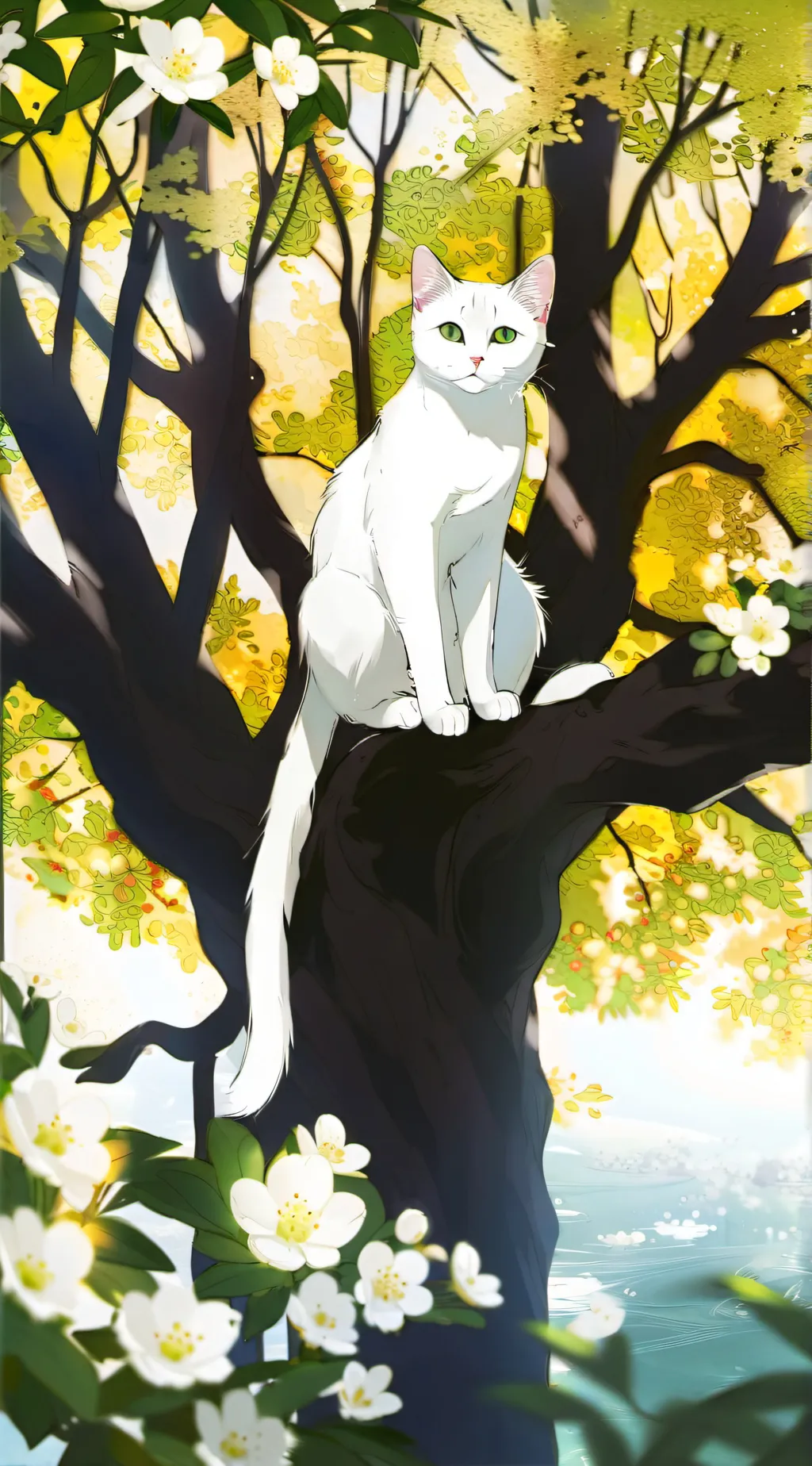 ai character: Snowtuft background