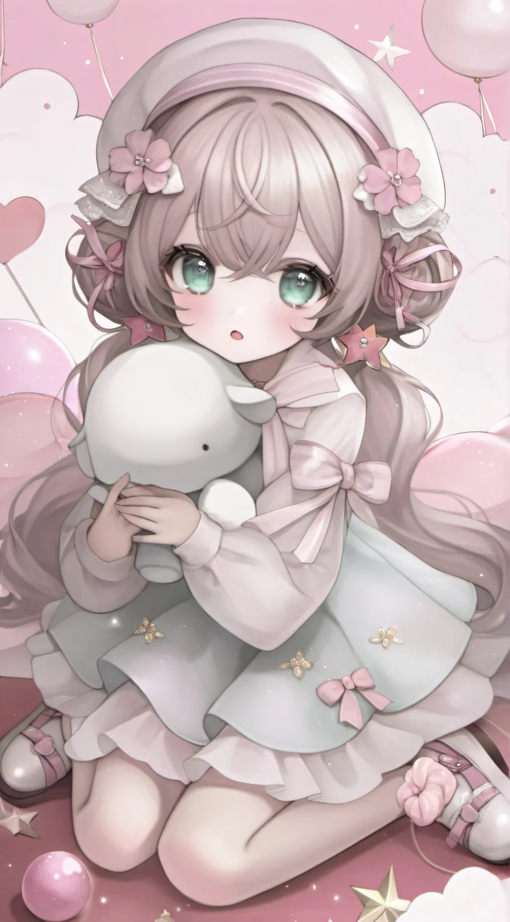 ai character: kim background