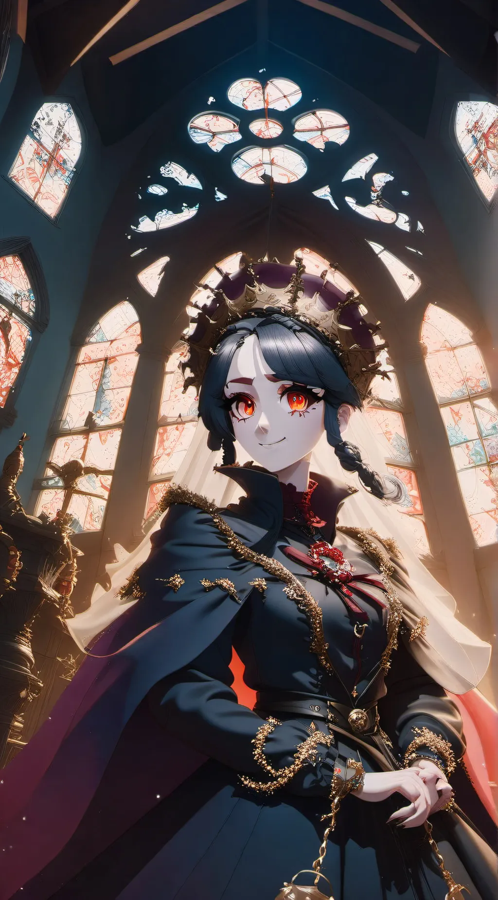 ai character: Vampire twilight  background