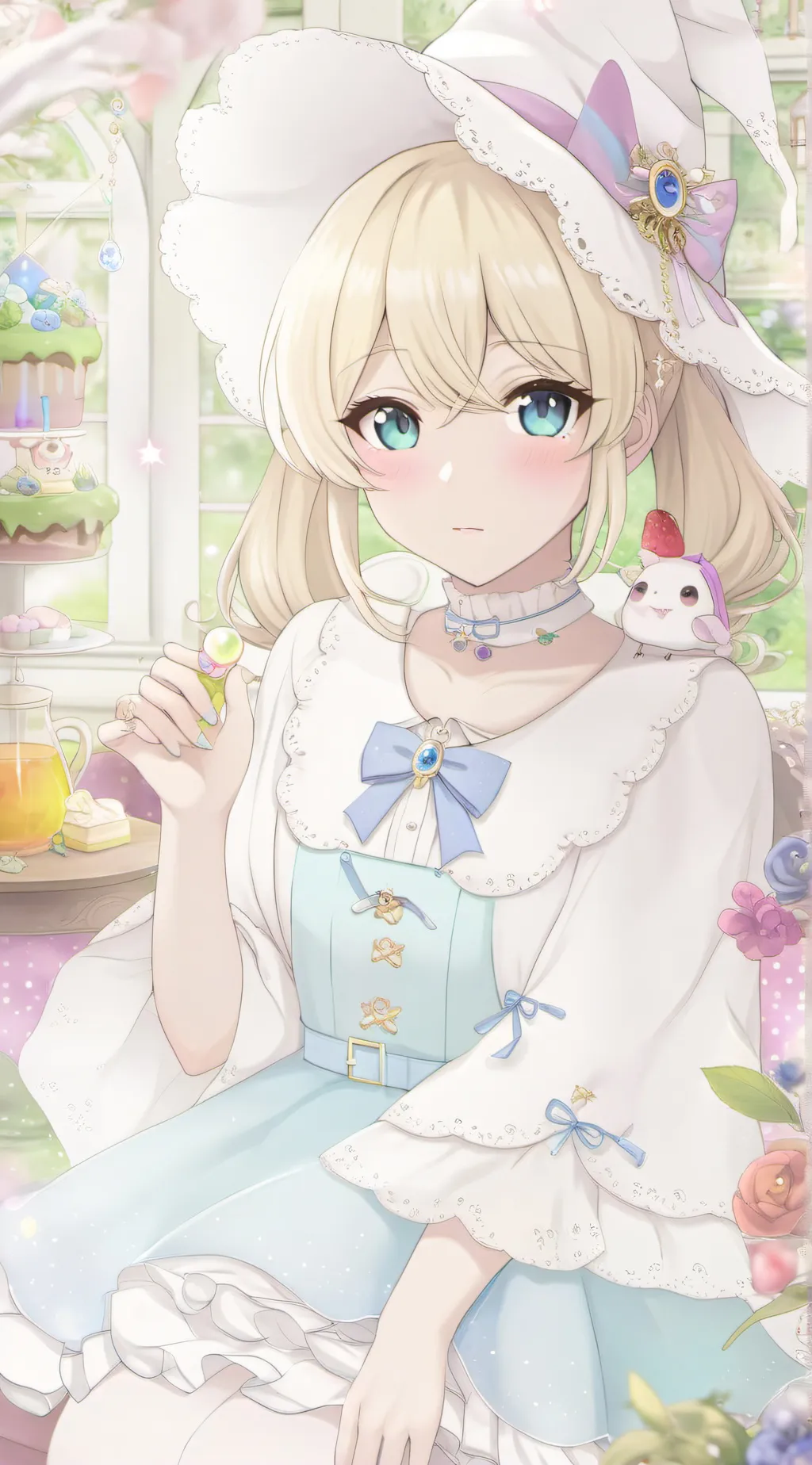 ai character: °maria° background
