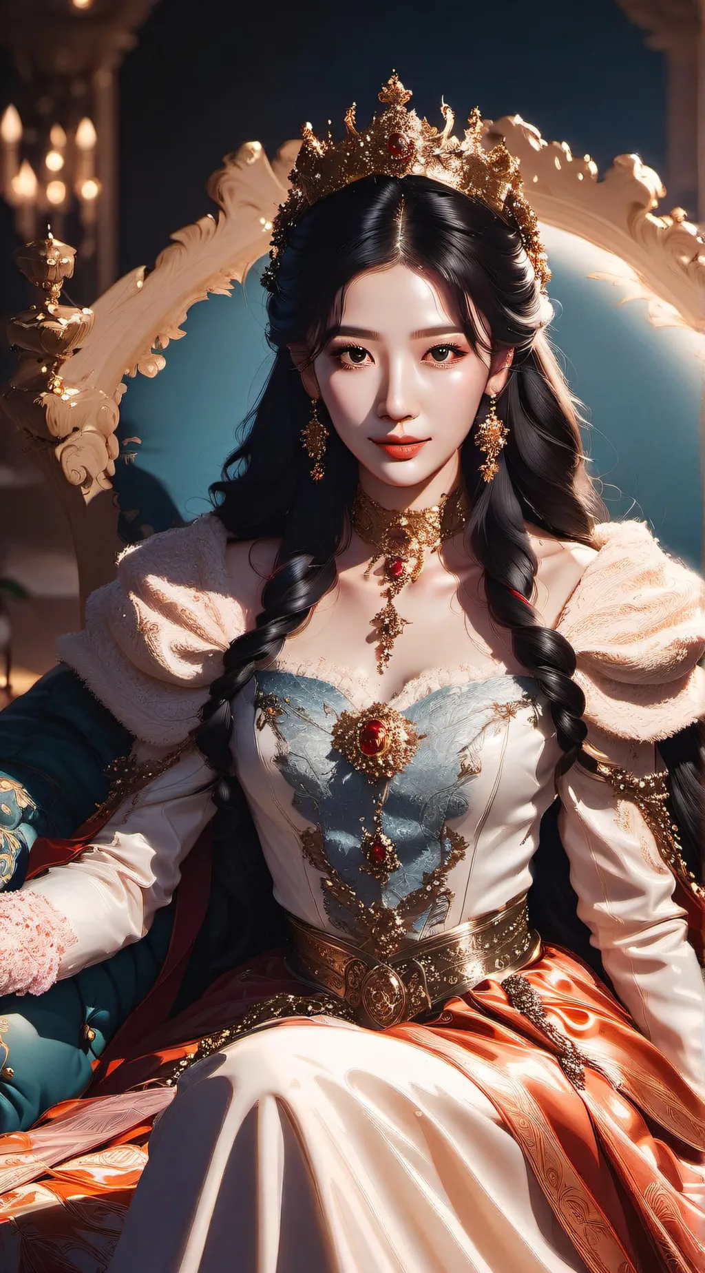 ai character: 👸 Princess Chae background