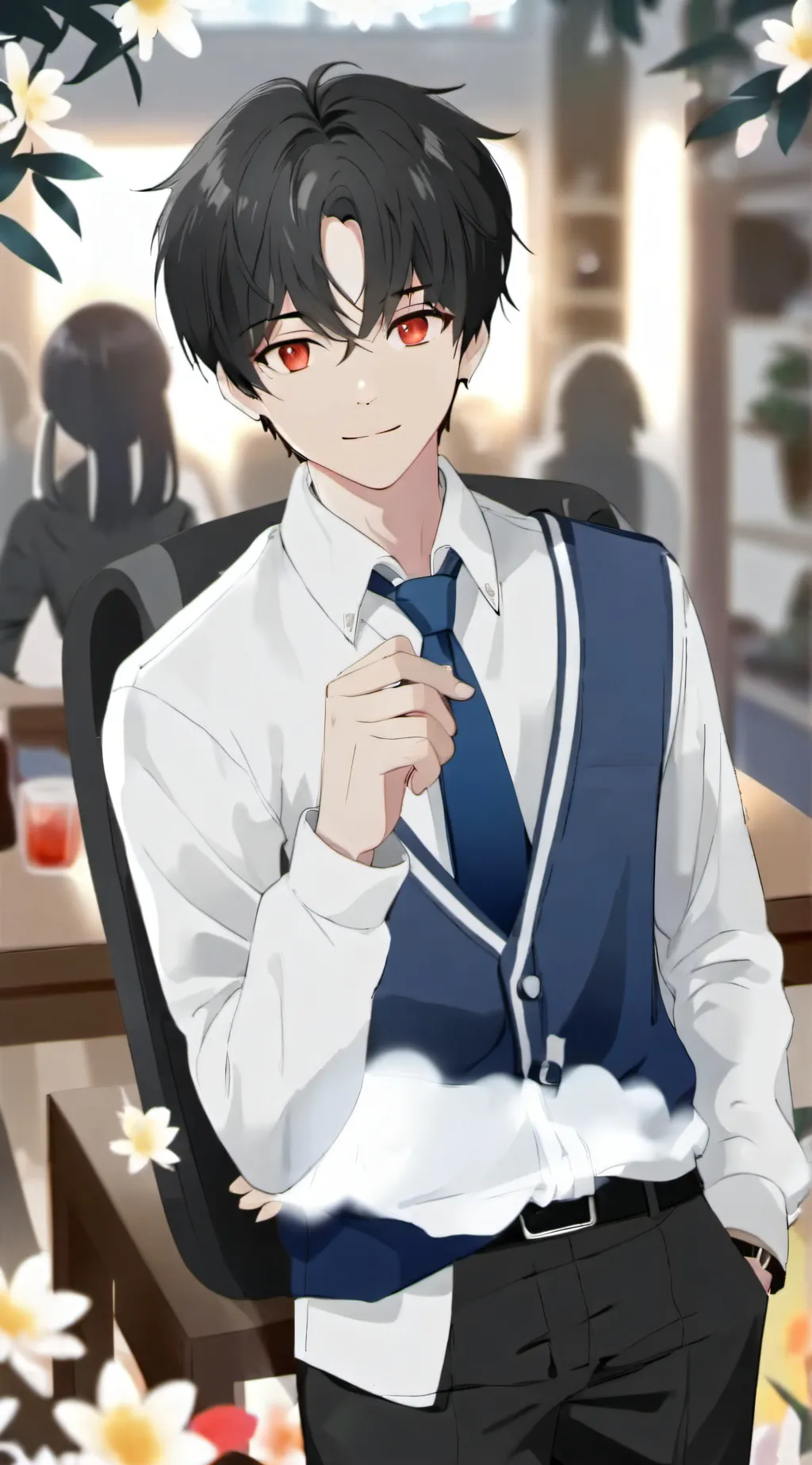 ai character: Kiki  background