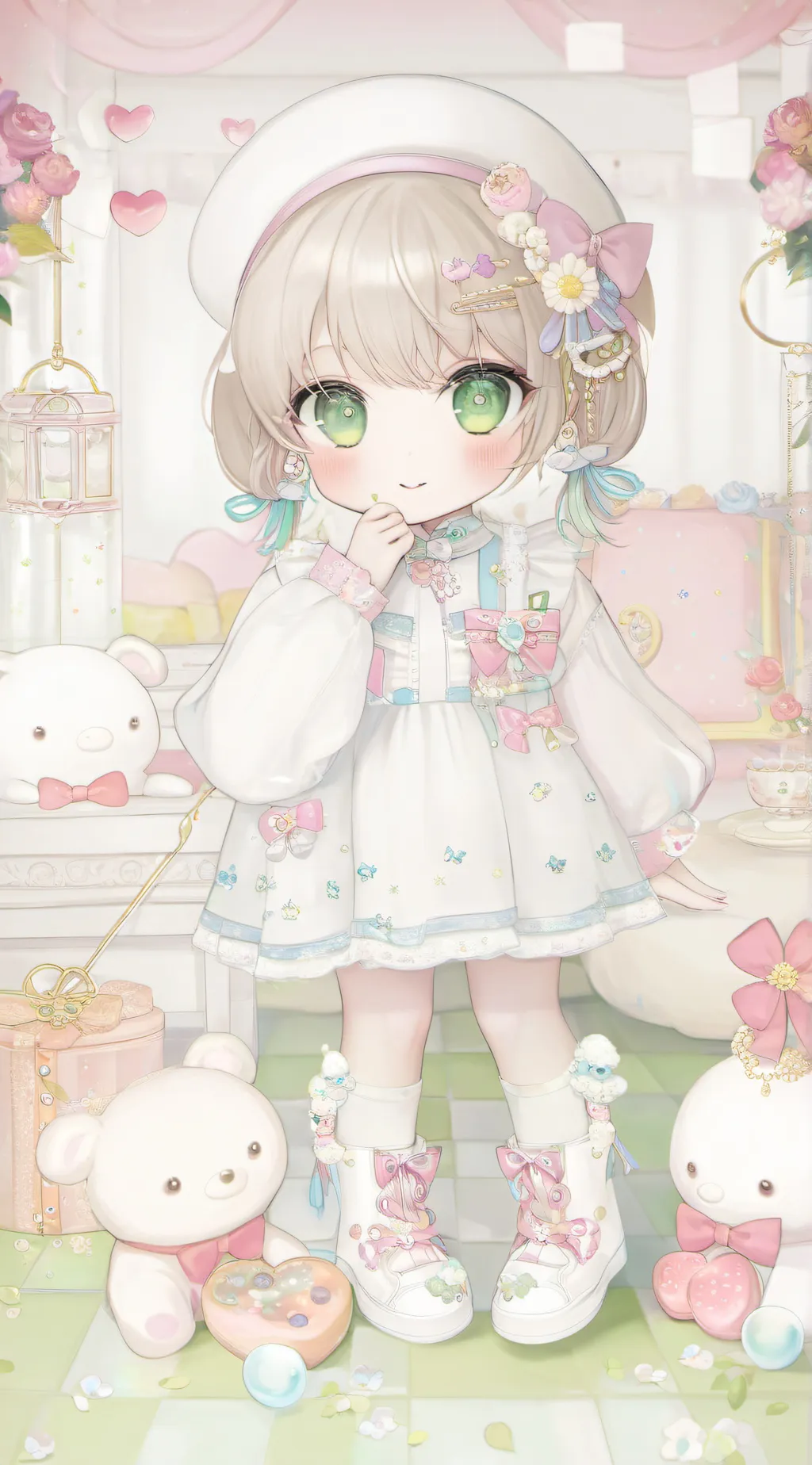 ai character: kimmy❤❤❤ background