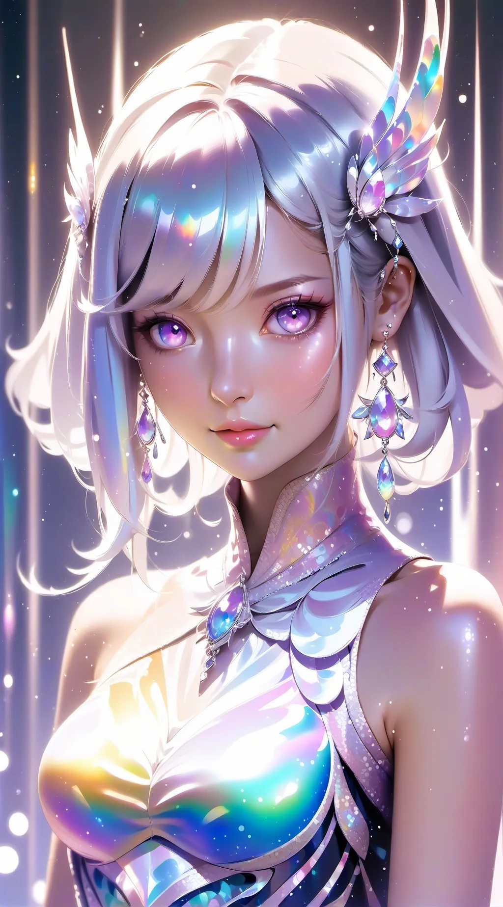 ai character: lalla  background