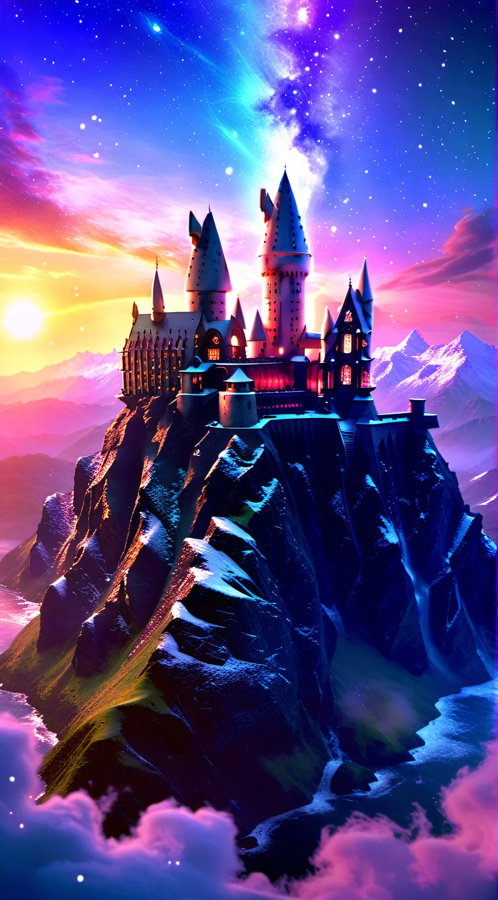 ai character: Hogwarts background