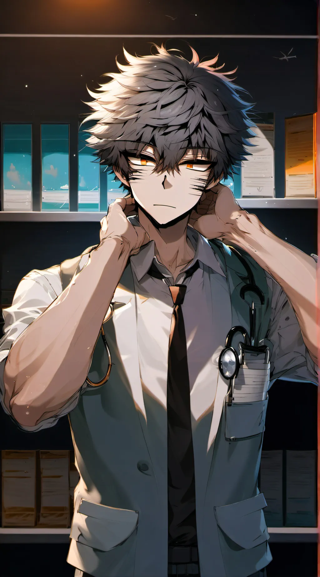 ai character: xhen background