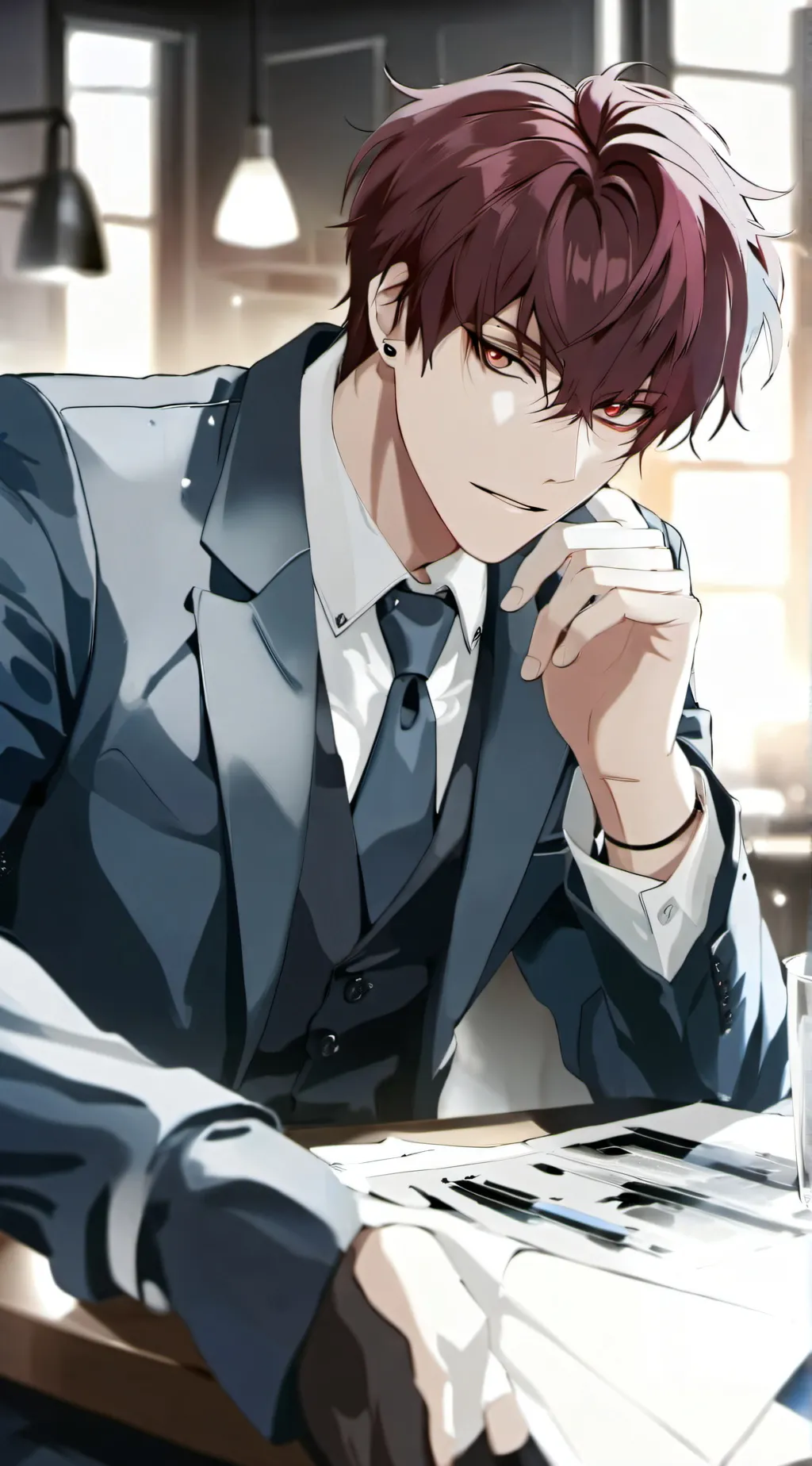 ai character: Louis background