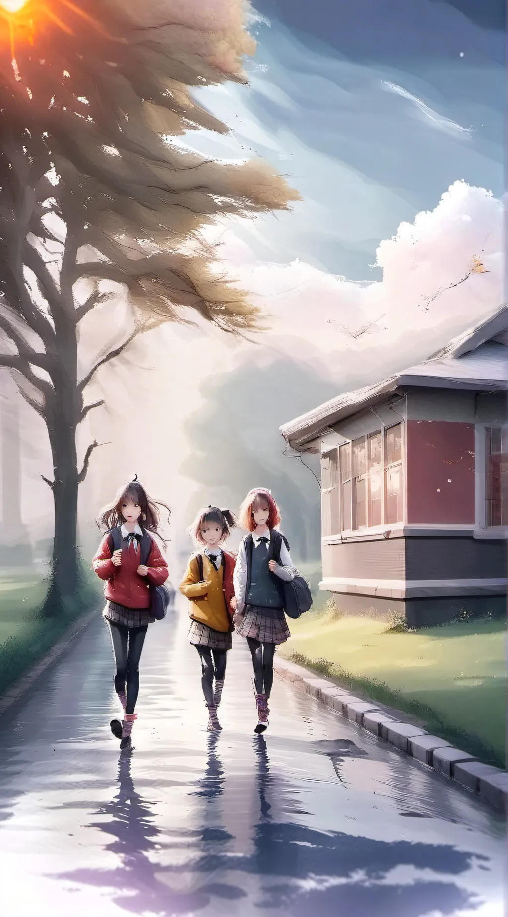 ai character: lily background