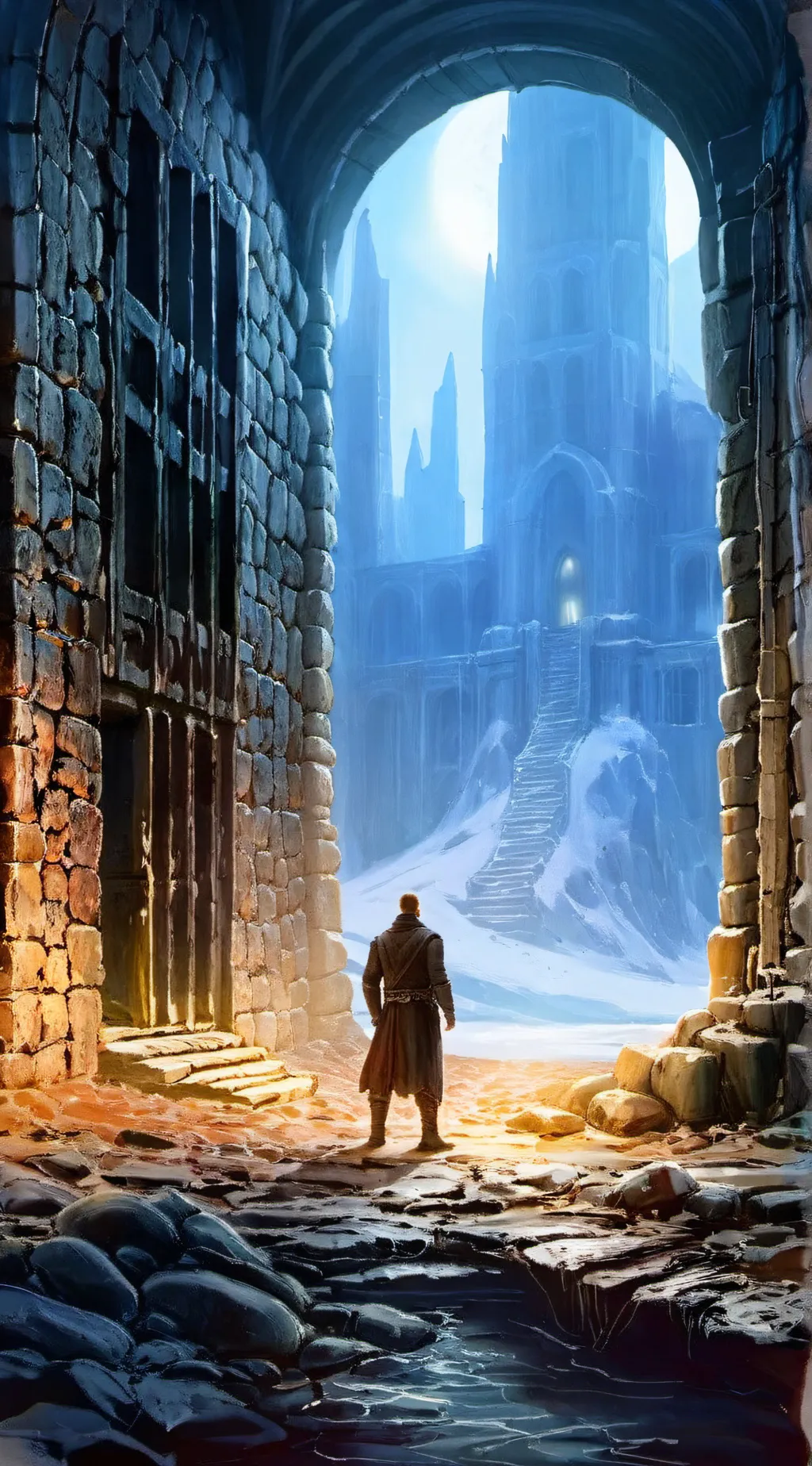 ai character: Simulador de Construção de Masmorras background