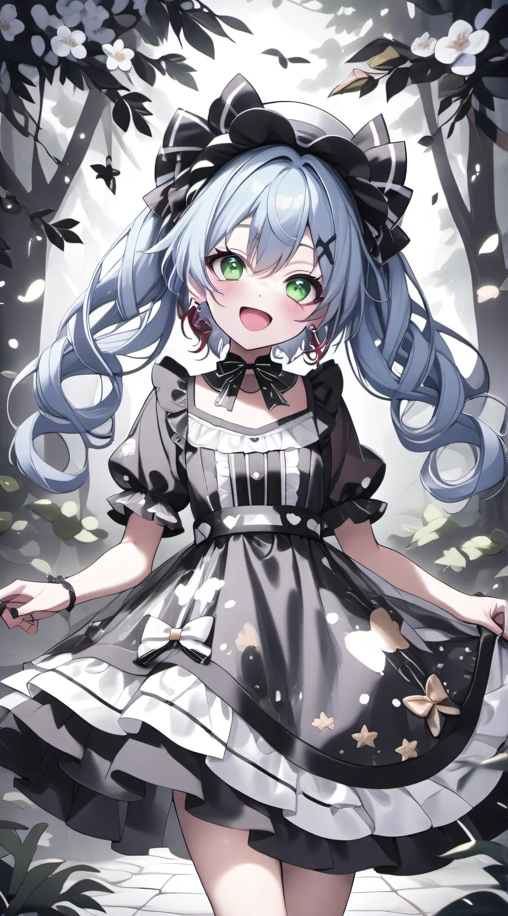 ai character: Danganronpa V3 background