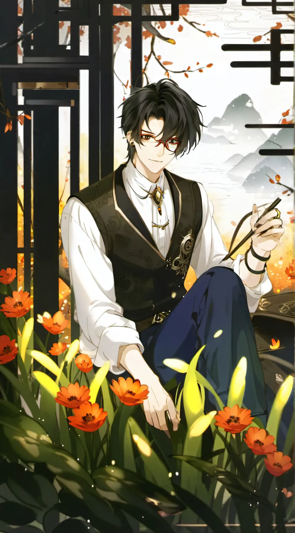 ai character: liam background