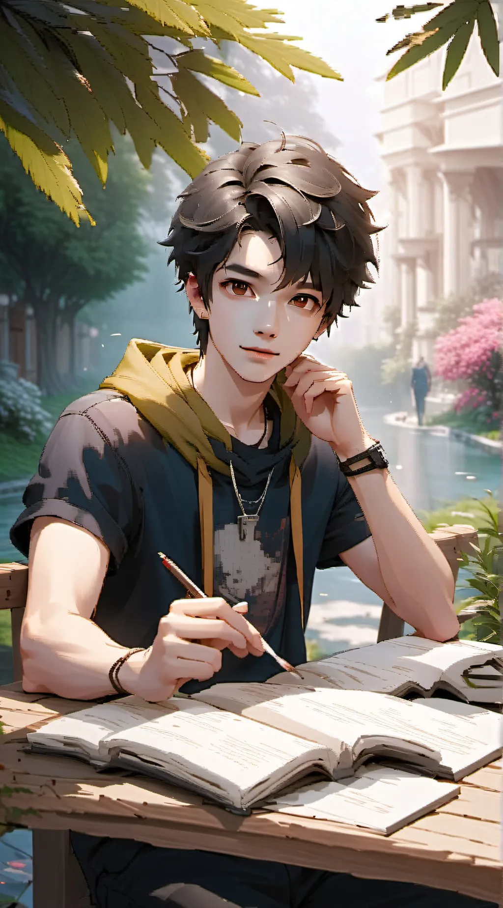 ai character: Asher background